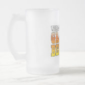 おもしろいな祖父の世界の最も素晴らしい祖父ビール私 フロストグラスビールジョッキ (左)