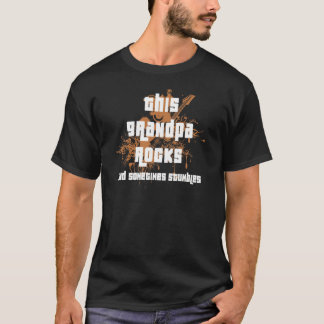 おもしろいな祖父はTシャツ揺れ、つまずきます Tシャツ