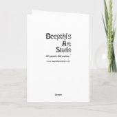 おもしろいな祝い カード (裏面)