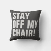 おもしろいな私の椅子愛パパを離れた滞在 クッション (裏面)