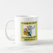 おもしろいな科学の冗談 コーヒーマグカップ (左)