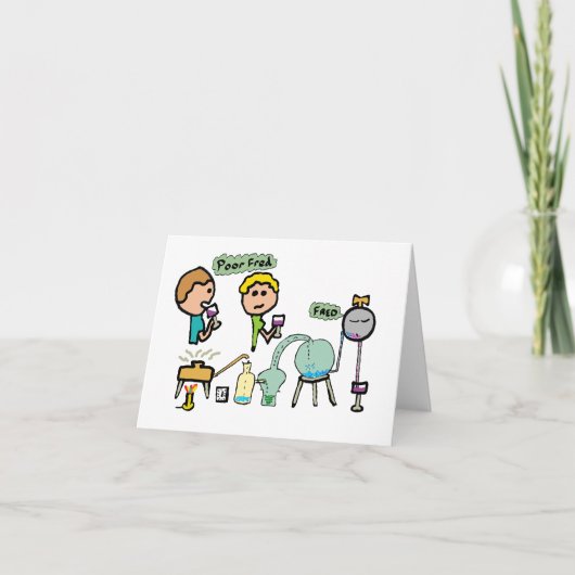 おもしろいな科学 カード (正面)