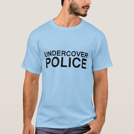 おもしろいな秘密の警察のTシャツ Tシャツ (正面)
