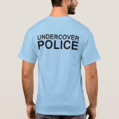 おもしろいな秘密の警察のTシャツ Tシャツ (裏面)