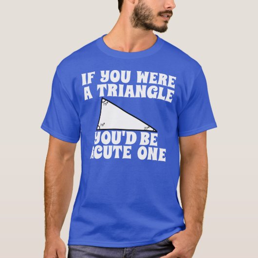 おもしろいな積み込みライン: 三角形 Tシャツ (正面)