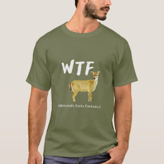 おもしろいな笑いWTFのオジロ鹿の好みの素晴らしいハンター Tシャツ