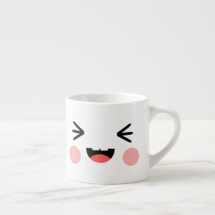 おもしろいな笑う顔Emoji エスプレッソカップ
