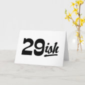 おもしろいな第30誕生日 カード (黄色い花)