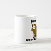 おもしろいな第30誕生日、猫のコーヒー・マグ コーヒーマグカップ (中央)