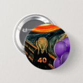 おもしろいな第40誕生日 缶バッジ (正面&裏面)