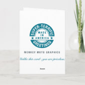 おもしろいな第48誕生日 カード (裏面)