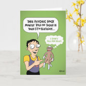 おもしろいな第57誕生日 カード (黄色い花)