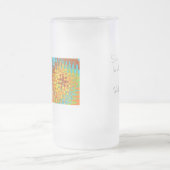 おもしろいな第60誕生日の俳句のマグ-ギフトをギャグで加工して下さい フロストグラスビールジョッキ (中央)