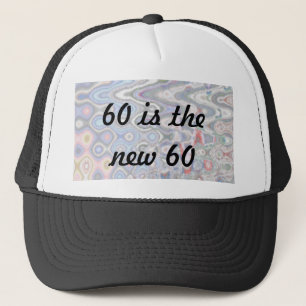 おもしろいな第60誕生日の帽子- 60は新しい60です キャップ