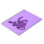 おもしろいな紫色のアリクイ ノートブック (左側)