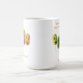 おもしろいな細菌のマグ コーヒーマグカップ (中央)