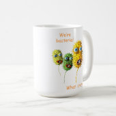 おもしろいな細菌のマグ コーヒーマグカップ (正面右)