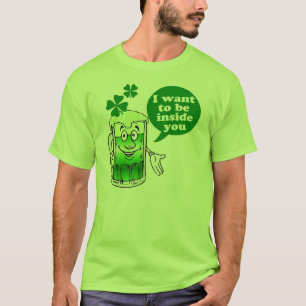 おもしろいな緑ビール日 Tシャツ