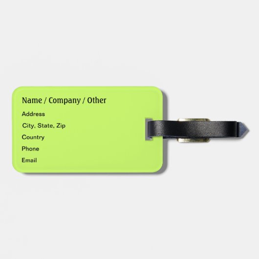 おもしろいな編み物 ラゲッジタグ (裏面横)