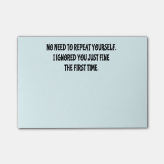 おもしろいな繰り返しあなた自身のポスト・イット ポストイット