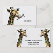 おもしろいな美容師の美容師の美容師 名刺 (正面/裏面)