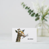 おもしろいな美容師の美容師の美容師 名刺 (スタンド正面)