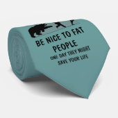 おもしろいな脂肪質の人々 ネクタイ (ロール)