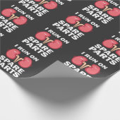 おもしろいな腎臓の提供者-予備品のギフトで走られるI ラッピングペーパー (角)