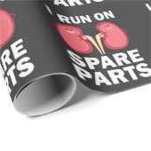 おもしろいな腎臓の提供者-予備品のギフトで走られるI ラッピングペーパー (ロールコーナー)