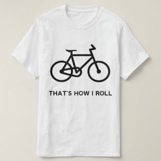 おもしろいな自転車 Tシャツ