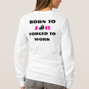 おもしろいな航行ボートのユーモアの船員 Tシャツ