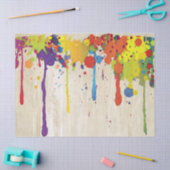 おもしろいな色のしぶきII + あなたのbackgr。 及びアイディア 薄葉紙 (クラフト)