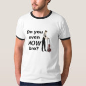 おもしろいな芝刈機の芝生の心配の信号器のティーを刈ります Tシャツ (正面)