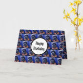 おもしろいな芝生ボールは手、バースデー・カードを必要とします、 カード (黄色い花)