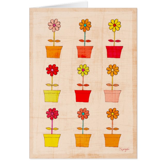 おもしろいな花 (正面)