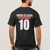 おもしろいな英国のfooty tシャツ (裏面)