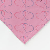 おもしろいな茶愛台所人の女性への フリースブランケット (角)