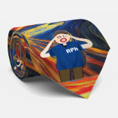 おもしろいな薬剤師のタイゴッホ叫び ネクタイ (ロール)