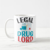 おもしろいな薬学の技術のコーヒー・マグの薬剤師の卒業生 コーヒーマグカップ (左)