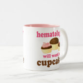 おもしろいな血液学者 ツートーンマグカップ (正面右)