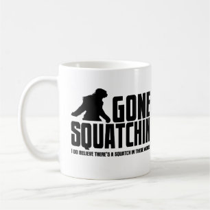 おもしろいな行ったSQUATCHINのサスカッチのコーヒー・マグ コーヒーマグカップ