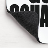 おもしろいな行ったSQUATCHINのデザインの特別な*BOBO*の版 マウスパッド (コーナー)