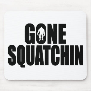 おもしろいな行ったSQUATCHINのデザインの特別な*BOBO*の版 マウスパッド