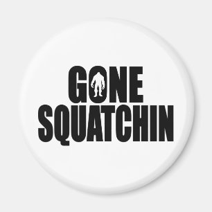 おもしろいな行ったSQUATCHINのデザインの特別な*BOBO*の版 マグネット