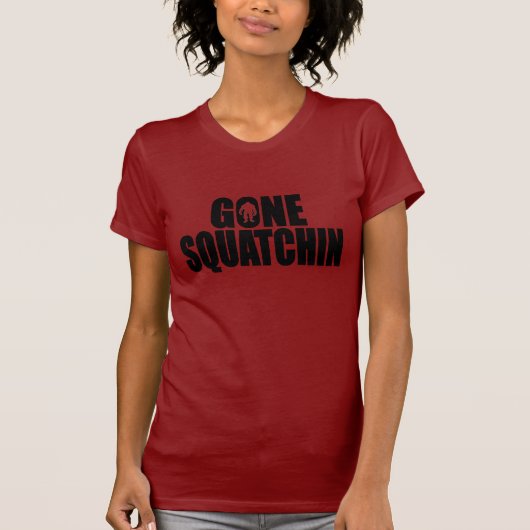おもしろいな行ったSQUATCHINのデザインの特別な*BOBO*の版 Tシャツ (正面)