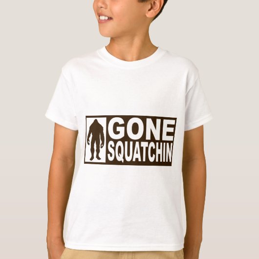 おもしろいな行ったSQUATCHINのワイシャツの特別な*BOBO*の版 Tシャツ (正面)