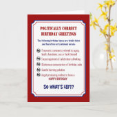 おもしろいな行政上正しい誕生日 カード (黄色い花)