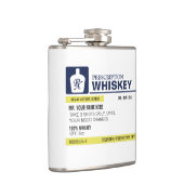 おもしろいな規定のウィスキー フラスク (右)