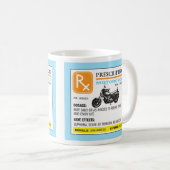 おもしろいな規定のオートバイのマグ コーヒーマグカップ (正面右)