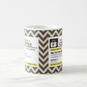 おもしろいな規定のコーヒー・マグ コーヒーマグカップ (中央)